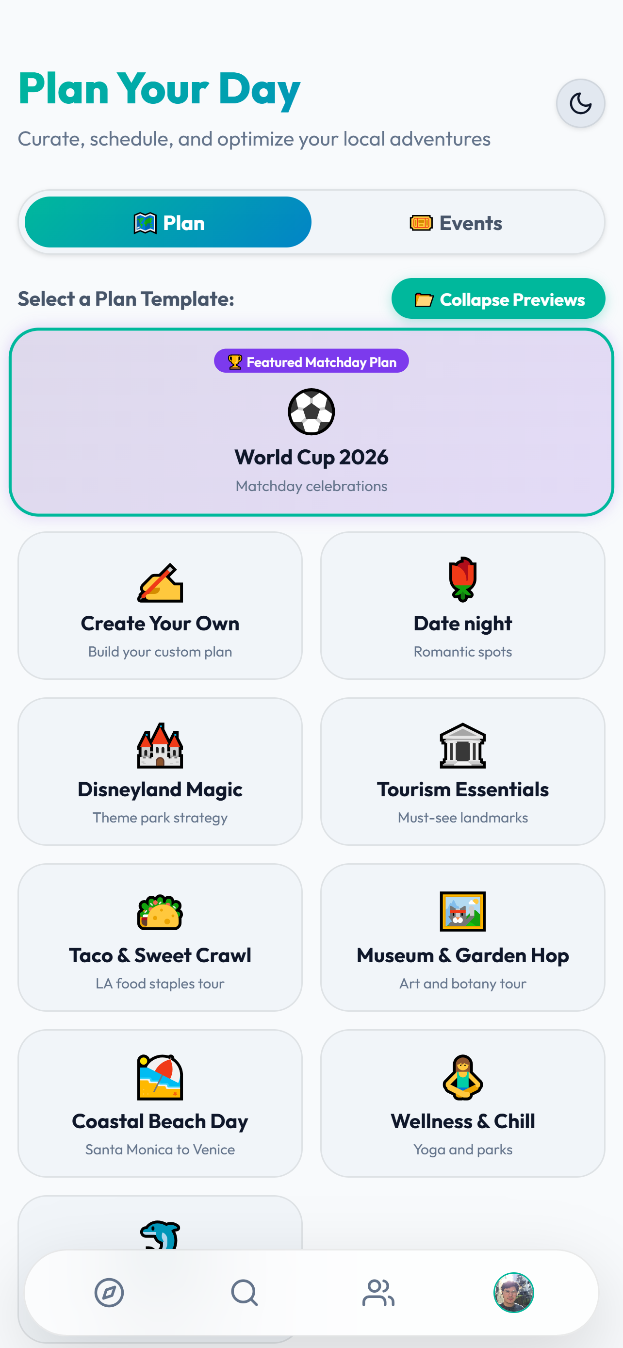 Planner Screenshot